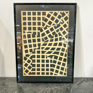 Jo Delahaut "Abstraction géométrique" lithographie signée et numérotée, 20e siècle