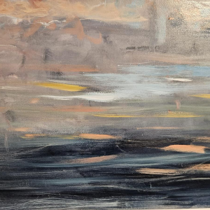 Jonathan Caesar - Oil on canvas - Composition 2025