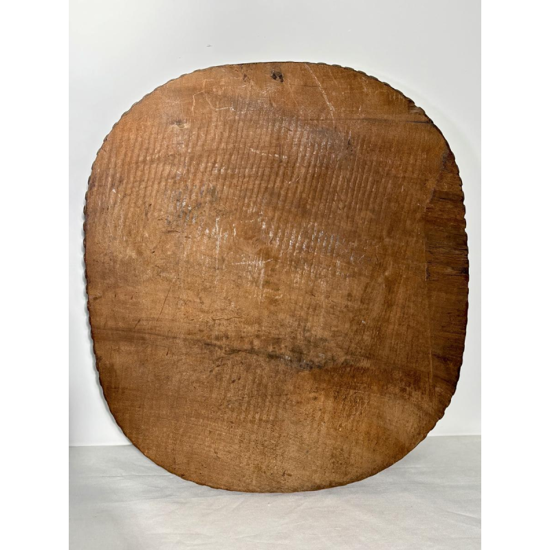 Ensemble de trois panneaux monoxyles sculptés à décor animalier, Art populaire, ca 1900