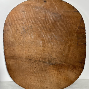 Ensemble de trois panneaux monoxyles sculptés à décor animalier, Art populaire, ca 1900