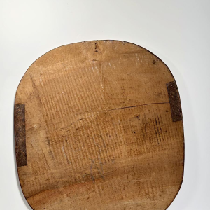 Ensemble de trois panneaux monoxyles sculptés à décor animalier, Art populaire, ca 1900