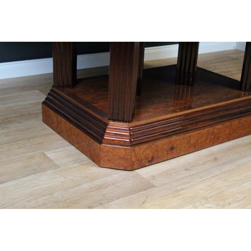 Art Deco dining table - amboyna burl - France circa 1925/30