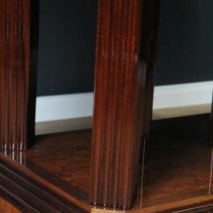 Art Deco eettafel - amboina wortelhout - Frankrijk circa 1925/30