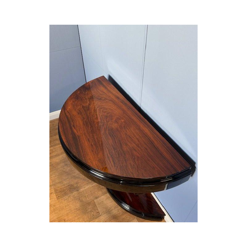 Art Deco consoletafel in palissanderfineer, Frankrijk circa 1930 - gerestaureerd