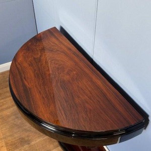 Art Deco consoletafel in palissanderfineer, Frankrijk circa 1930 - gerestaureerd