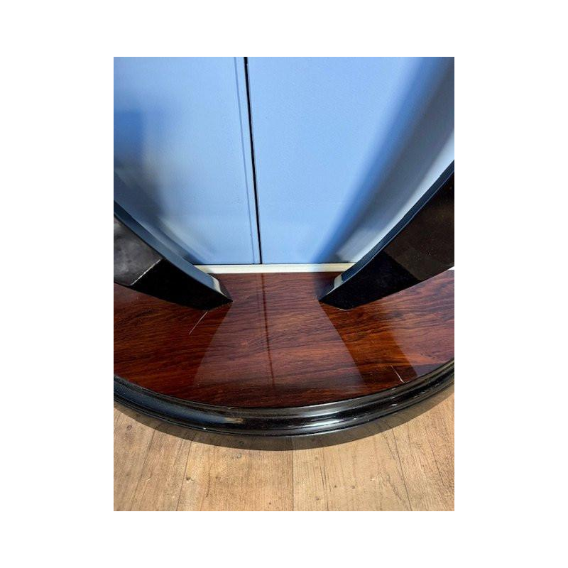 Art Deco console table in rosewood veneer, France circa 1930 - restored