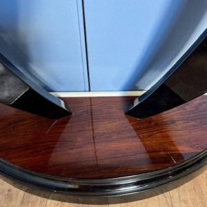 Art Deco console table in rosewood veneer, France circa 1930 - restored