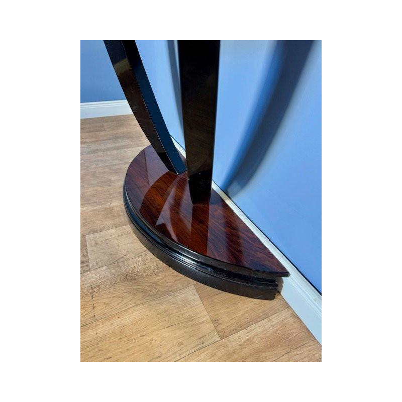Art Deco console table in rosewood veneer, France circa 1930 - restored