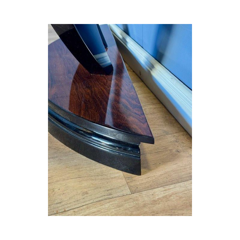 Art Deco console table in rosewood veneer, France circa 1930 - restored