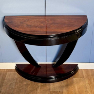 Art Deco consoletafel in palissanderfineer, Frankrijk circa 1930 - gerestaureerd