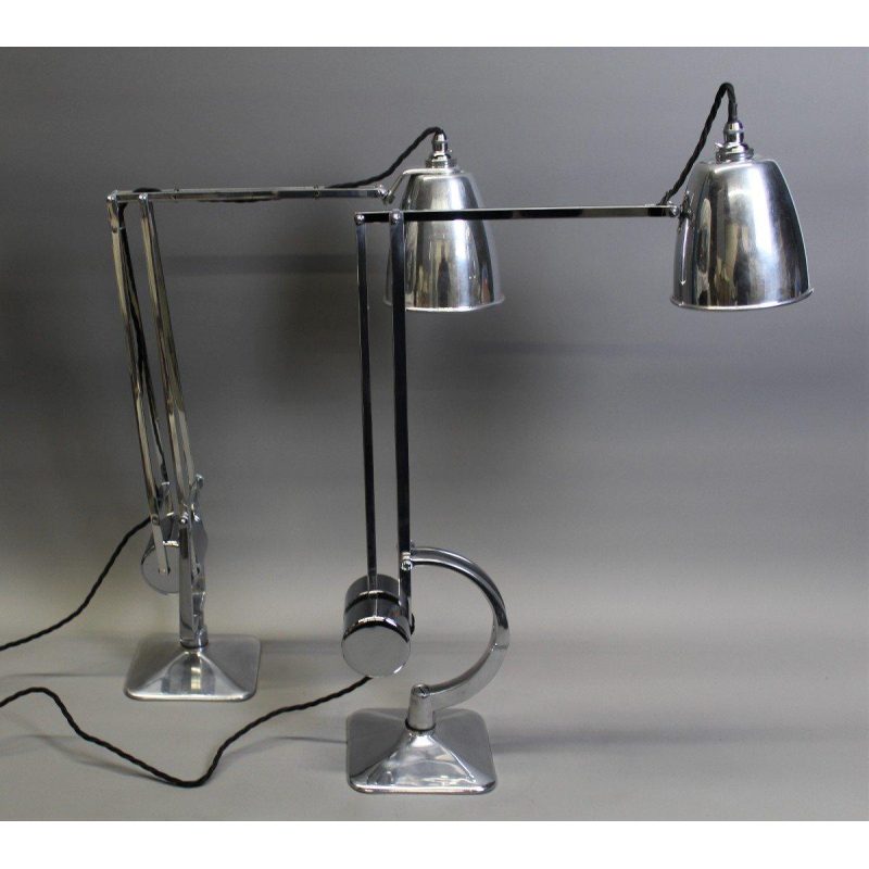 Lampe de bureau originale Counterpoise - Angleterre vers 1950/55, restaurée