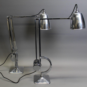 Lampe de bureau originale Counterpoise - Angleterre vers 1950/55, restaurée