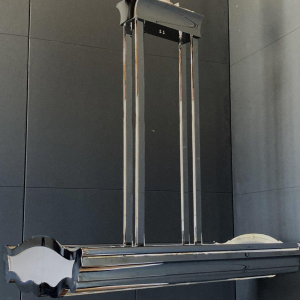 Lustre Art Déco dans le goût de Henri Petitot, France 1930-1940s