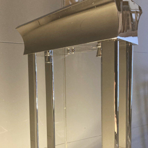 Art Deco chandelier in the style of Henri Petitot, France, 1930s-1940s