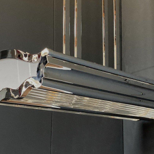 Art Deco kroonluchter in de stijl van Henri Petitot, Frankrijk, jaren 30-40