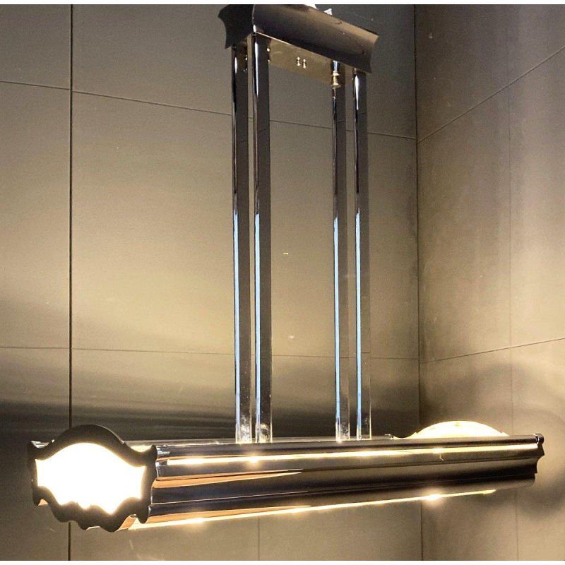 Art Deco kroonluchter in de stijl van Henri Petitot, Frankrijk, jaren 30-40