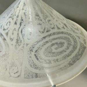 Lampe à poser Art Déco dans le goût de Daum, vers 1925/1930