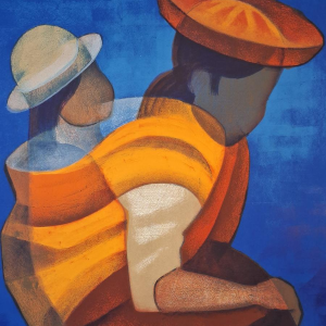 Louis TOFFOLI / Mourlot, affiche lithographique (d'après), Galerie Drouant, 1975