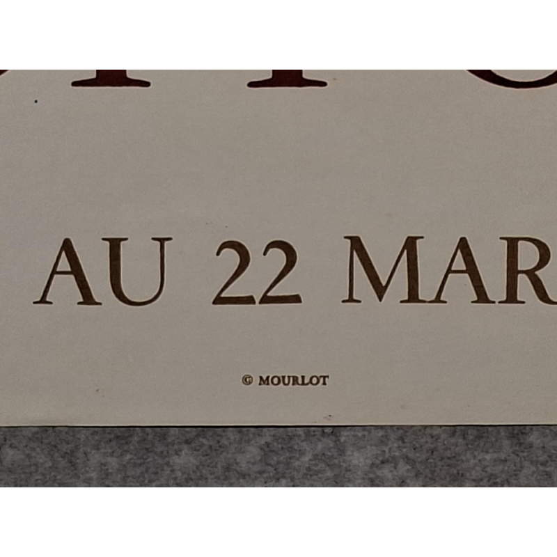 Louis TOFFOLI / Mourlot, affiche lithographique (d'après), Galerie Drouant, 1975