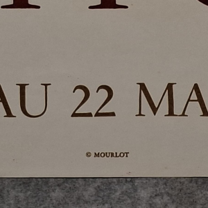 Louis TOFFOLI / Mourlot, lithografische poster (naar), Galerie Drouant, 1975