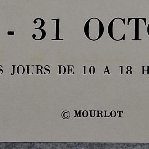 Giorgio DE CHIRICO / Mourlot print / Musée Marmottan, lithographic poster (after), 1975