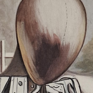 Giorgio DE CHIRICO / Mourlot impression / Musée Marmottan, affiche lithographique (d'après), 1975