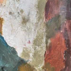 Pierre-Laurent BRENOT «Le fauteuil ocre I» Père de la pin-up à la française, huile sur toile