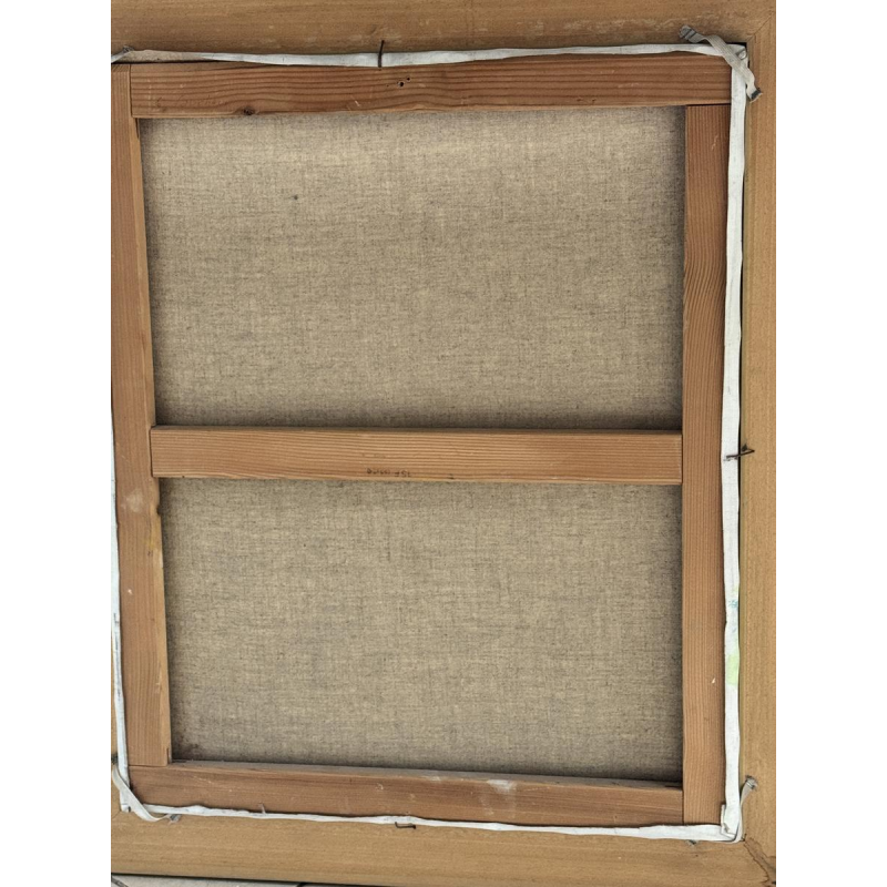 Christian JEQUEL “Boer op het veld in de Provence” olieverfschilderij op doek, expressionisme