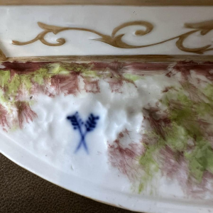 Achille-Bloch Paris Manufacture - Saint Cecilia - French porcelain statuette, circa 1900