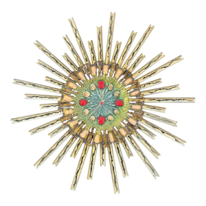 Franco BASTIANELLI for Studio Laurane - wall clock Italy, ca 1960