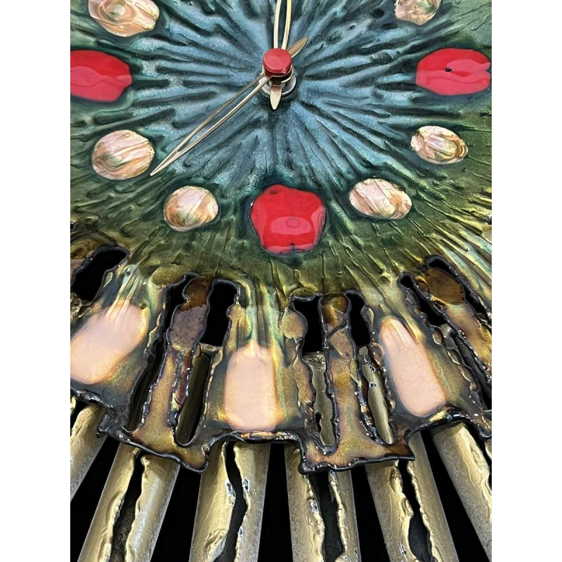 Franco BASTIANELLI for Studio Laurane - wall clock Italy, ca 1960