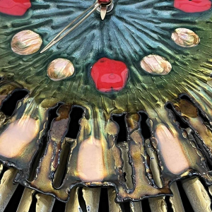 Franco BASTIANELLI voor Studio Laurane - wandklok Italië, ca 1960