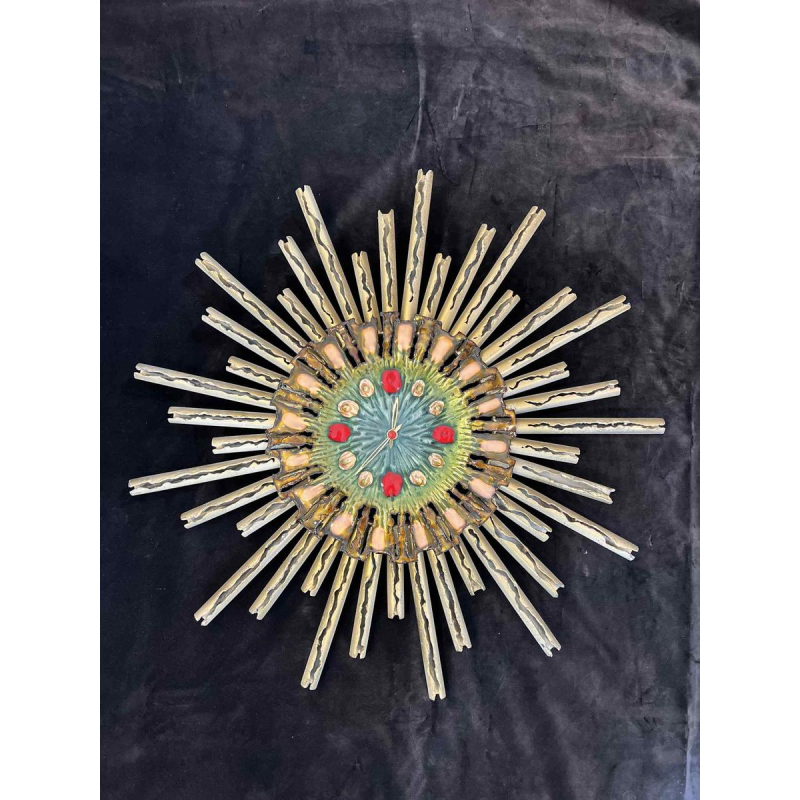 Franco BASTIANELLI for Studio Laurane - wall clock Italy, ca 1960