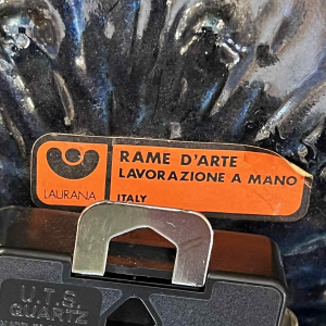 Franco BASTIANELLI for Studio Laurane - wall clock Italy, ca 1960