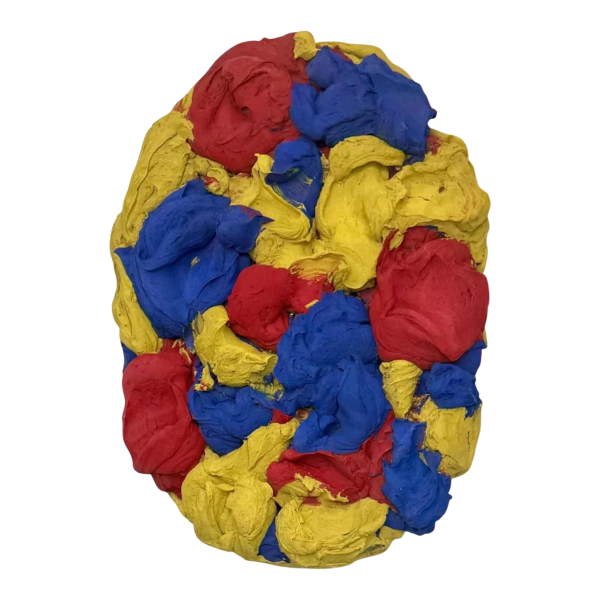 Bram Bogart "Papillon" tableau abstrait, technique mixte, sculpture volume, matières sur chassis bois, 1993