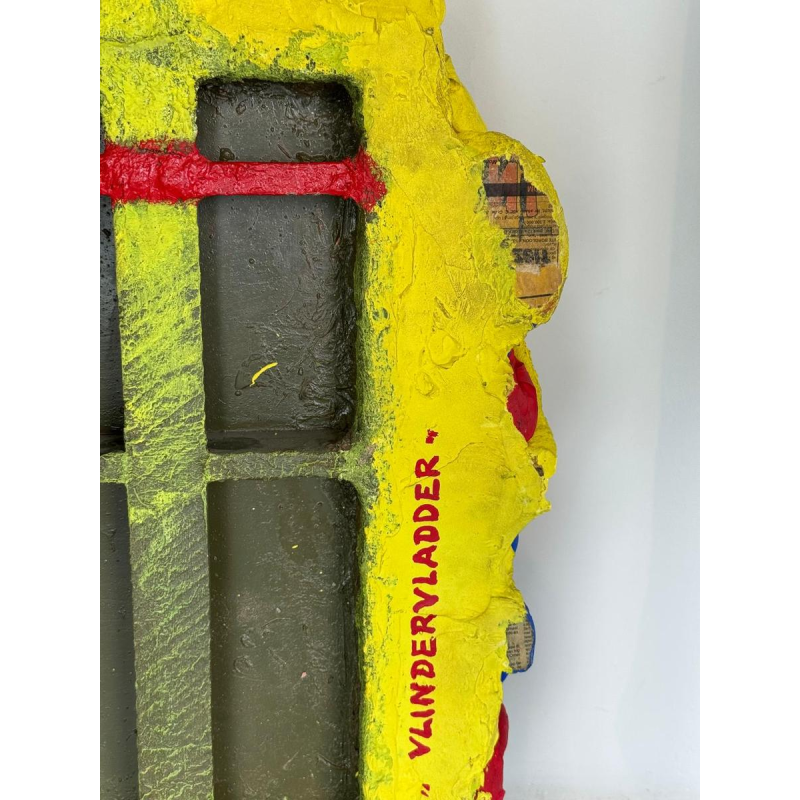 Bram Bogart, origineel materiewerk, 'Vlindervladder', 1993