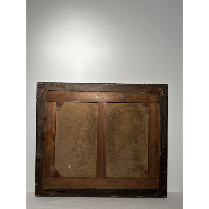 Ecole XXe siècle, impressionnisme tardif, paysage au bord de l'eau, signée et datée 1910