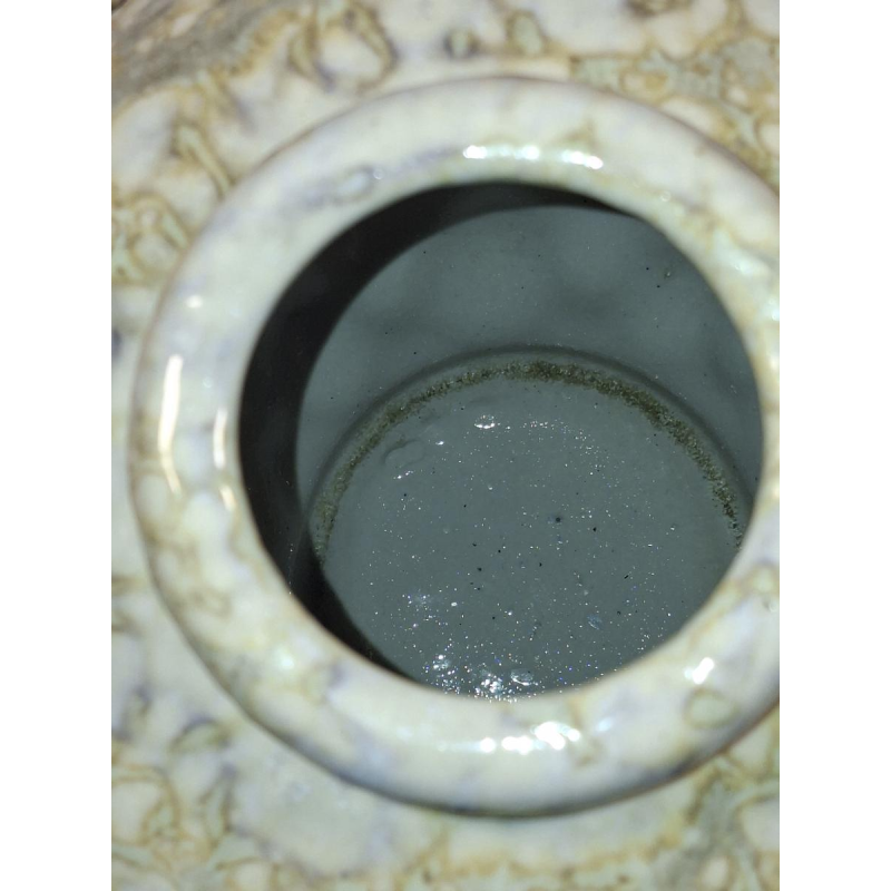 Joseph MOUGIN, vase “Pin d'Afrique“ Art Déco, en grès moulé, circa 1930