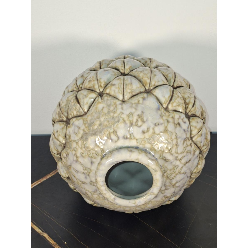 Joseph MOUGIN, Art Deco ‘African Pine’ vase, cast stoneware, circa 1930