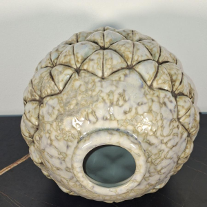 Joseph MOUGIN, Art Deco ‘African Pine’ vase, cast stoneware, circa 1930