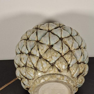 Joseph MOUGIN, vase “Pin d'Afrique“ Art Déco, en grès moulé, circa 1930