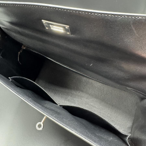 Hermès, black Kelly 35 box bag, 2010