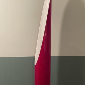 Mario Rusconi Clerici pour KDLN, Lampe Sakti 200 fuschia, plexiglas, 2001