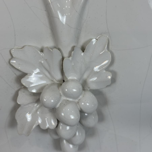 Large ceramic lamp attributed to Capodimonte, Italy circa 1960-1970