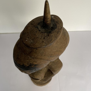 Statue de protection à 2 têtes, africaine