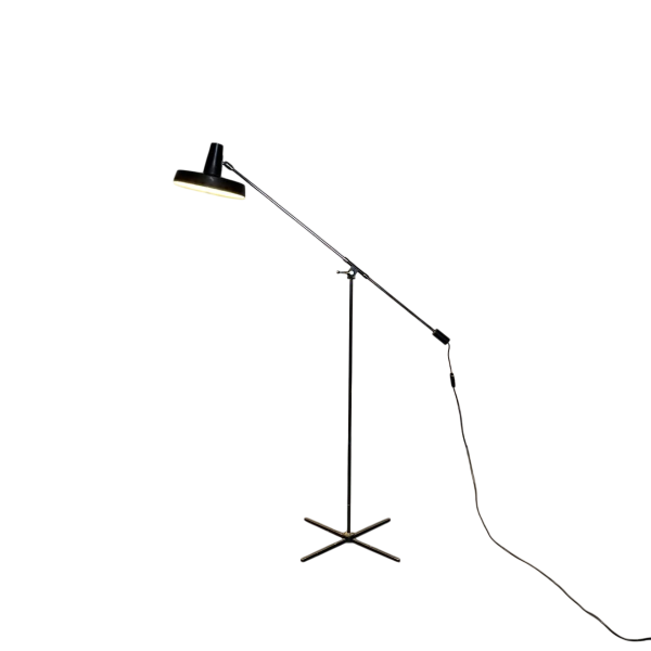 Mid-Century Modern counterweight floor lamp, by Boulanger Belgium 1960
