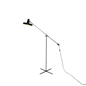 Mid-Century Modern staande lamp met contragewicht, van Boulanger België 1960