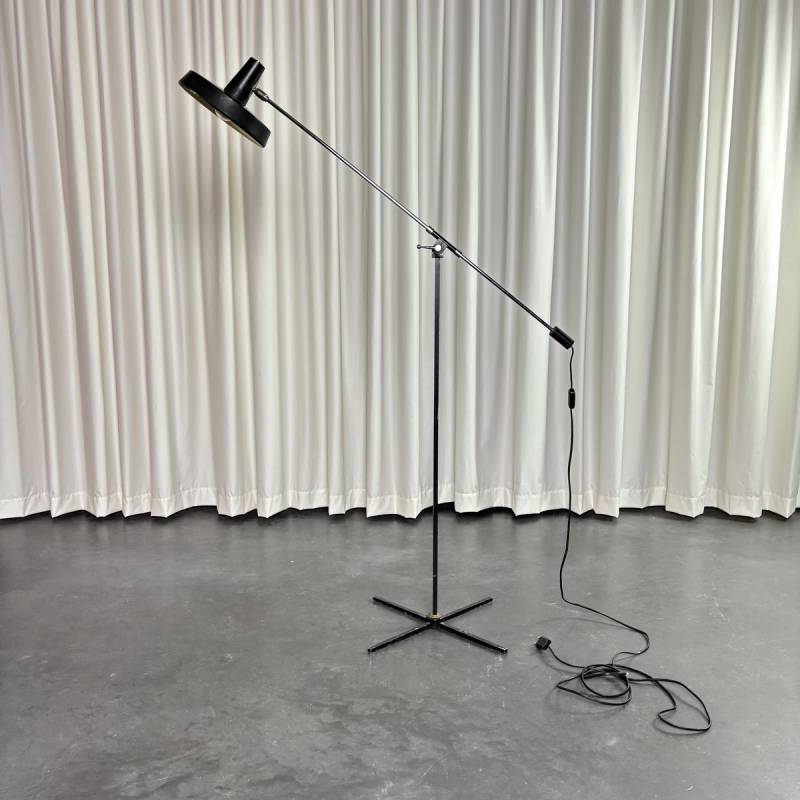Mid-Century Modern counterweight floor lamp, by Boulanger Belgium 1960