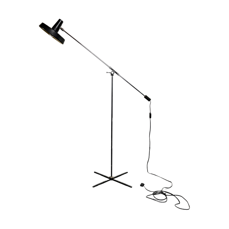 Mid-Century Modern counterweight floor lamp, by Boulanger Belgium 1960