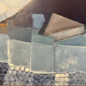 René DESSAINTE “Black Country” oil painting on canvas